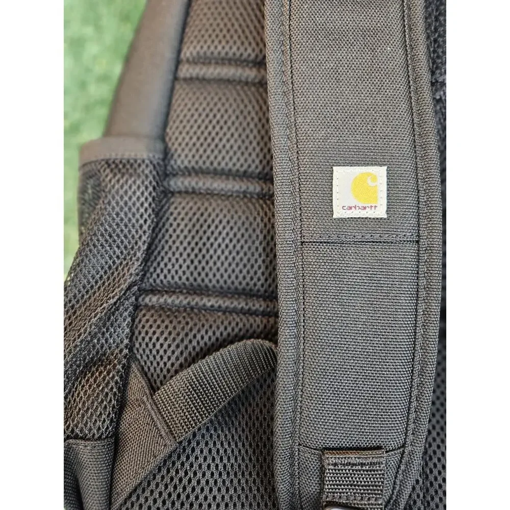 Carhartt Backpack Black Foundry Series Pro Book Bag Laptop Branded Embroidery
